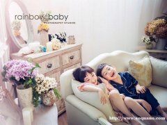 上海Rainbow Baby高端儿童摄影（二宝套餐）