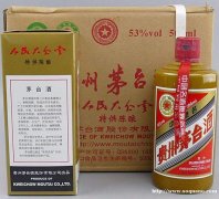 钟山县回收人民大会堂五十周年珍藏茅台酒价格值多少
