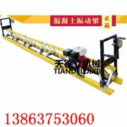 供应汽油混凝土振动梁 框架式振动梁 振捣梁 可起拱路面摊铺机