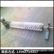 耐磨旋转毛刷辊  电动滚刷清扫器  皮带机清洁毛刷清扫器