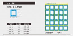 BCW1系列反光显示不可逆变色测温贴片