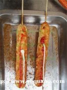 秘制烤香肠，玛芬热狗棒，烤香肠培训