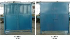 矿用防火栅栏两用门 井下密闭门